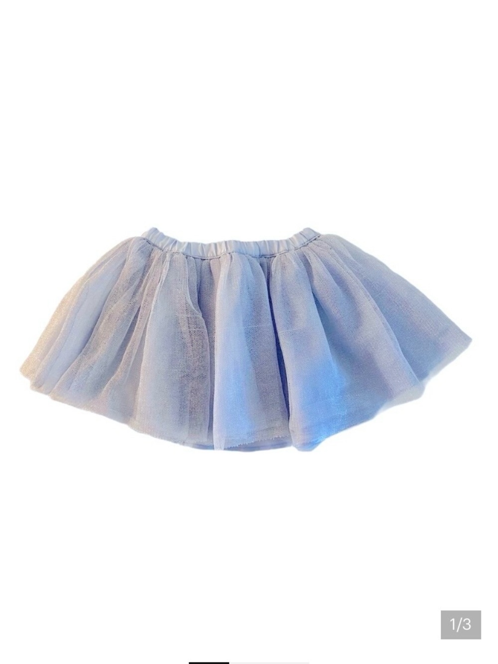 NWOT Blue Flare Tutu Skirt 2-4 Toddler - Picture 3 of 5